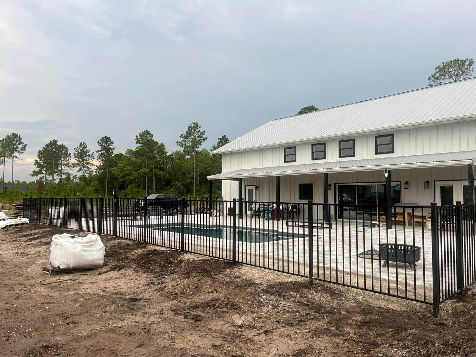 aluminum fence installation in nocatee fl