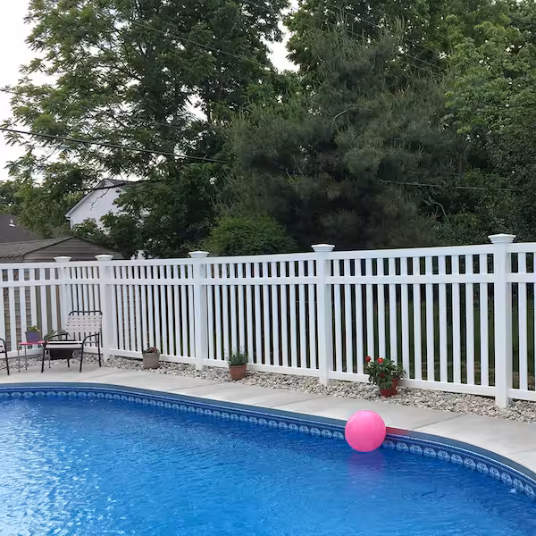 vinyl fence pool yulee