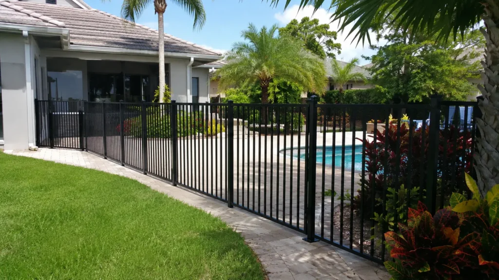 A Pool Fence Has a Different Job Than a Regular Yard Fence